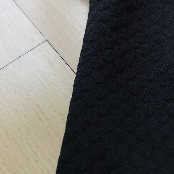 Black Peplum Top - Picture 6 of 6